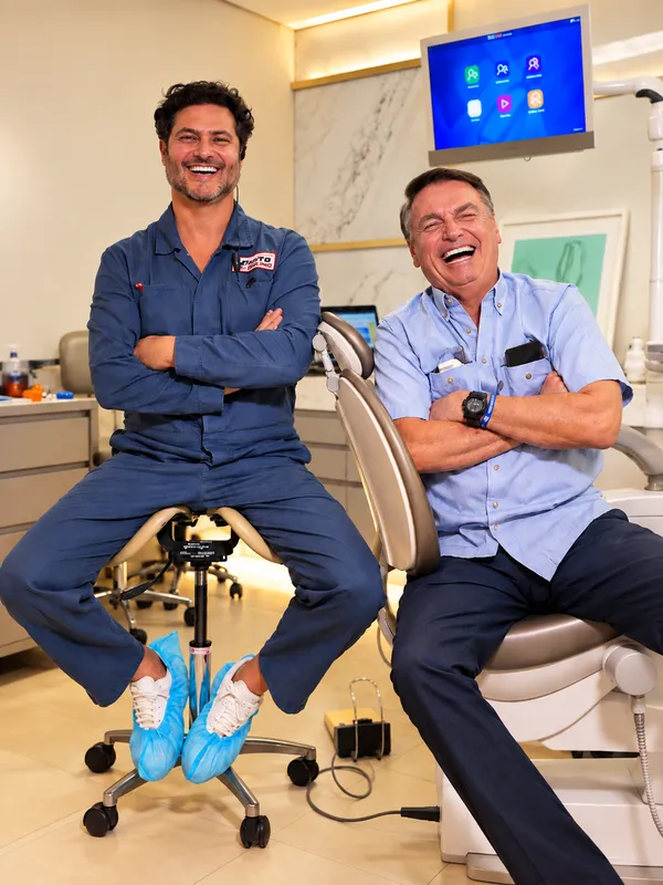 Dr. Rildo Lasmar com Jair Bolsonaro