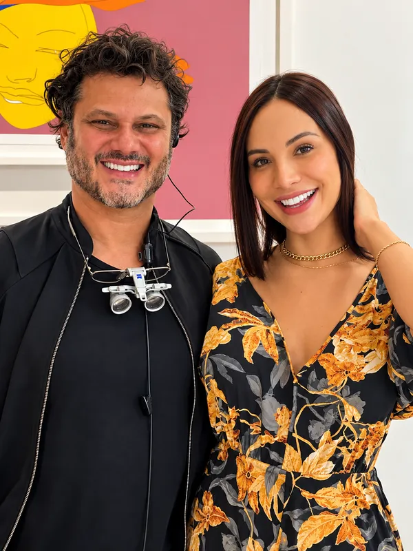 Dr. Rildo Lasmar com Aline Mineiro
