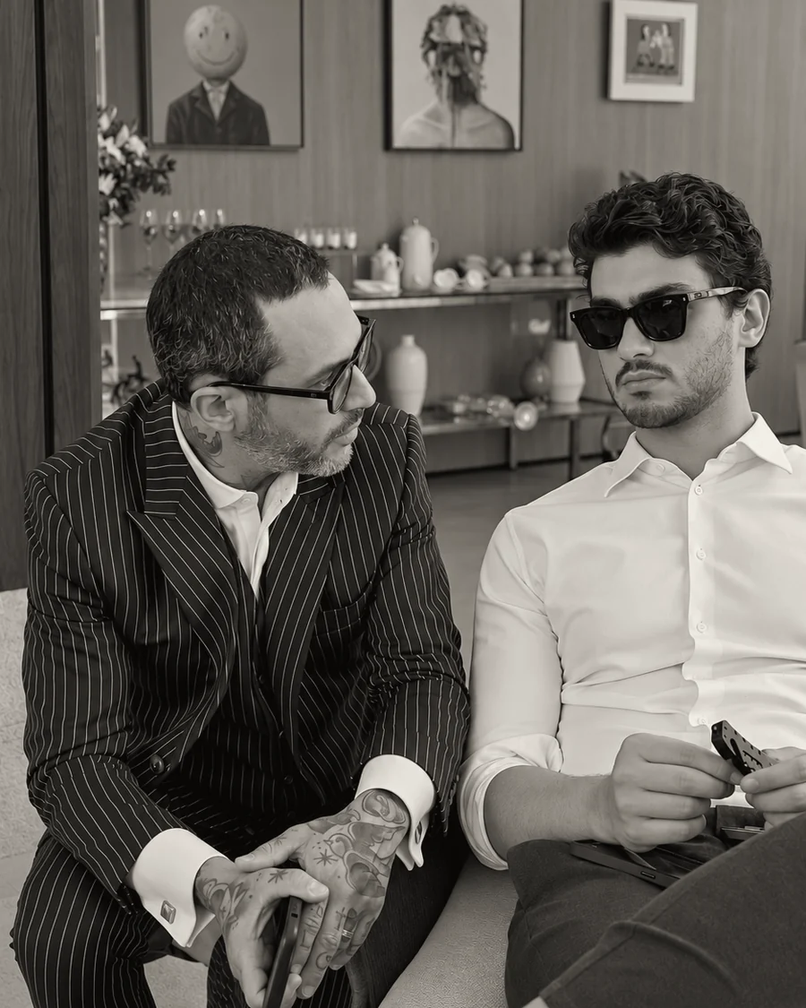 Lincoln Nunes em conversa com João, filho do Dr. Rildo e da Dra. Bel, durante a Special Edition